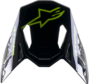 Supertech M8 Helmet Visor Black ONE SIZE, 2, nordicamoto.ro