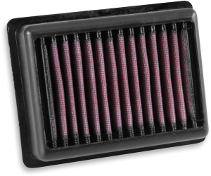 High-flow Air Filter Black, Red