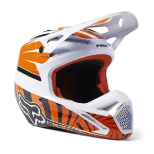 Casca Copii Fox V1 Goat DOT/ECE Portocaliu, nordicamoto.ro