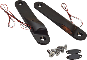 Led Front Signal Lights Anodized Black