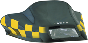 Cobra Windshield Black, White, 1, nordicamoto.ro