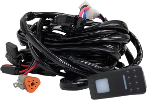 Rectangular Lighted On/off Switch Wiring Harness, 1, nordicamoto.ro