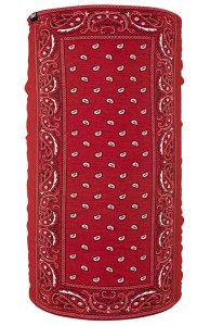Motley Tube® Fleece Lined Neck Tube Red