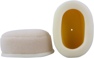 Foam Air Filter White, 1, nordicamoto.ro
