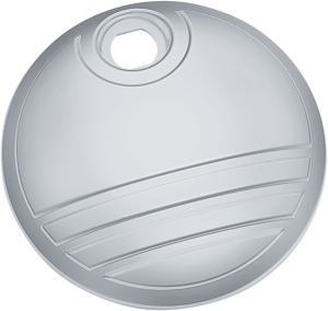 Tri-line Fuel Door Chrome