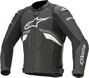 Geaca Piele  Alpinestars Gp R Plus V3 Black/Dark Grey/White, 1, nordicamoto.ro