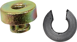 Seat Mounting Nut Kit Gold, Silver, 1, nordicamoto.ro