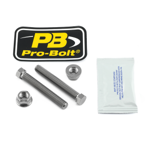 Titan Axle Adjuster Nut  & Bolt Set Natural