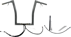 Plug & Play Ez Install 1-1/2(r) Flat Top Handlebar Kit Silver