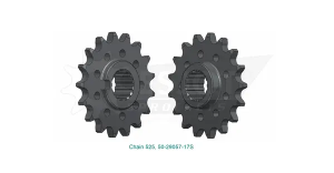 Sport Sprocket Front 525 Natural, 1, nordicamoto.ro