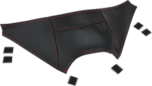 Gas Tank Mini Bra Black, Red, 4, nordicamoto.ro