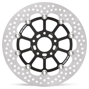 Halo Series Floating Rotor Black, Silver 