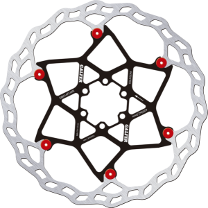 Brake Disc Floating Black, Silver