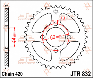 Rear Sprocket Black