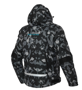 GEACĂ MOTO TEXTILĂ CFMOTO CAMO – GRI / NEGRU, 8, nordicamoto.ro