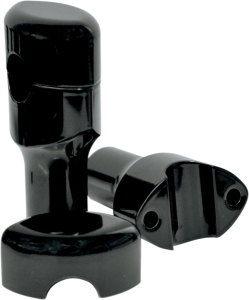 Hefty Handlebar Riser For 1-1/4(r) Handlebars Black