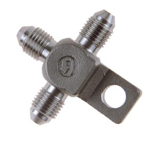 Brake Line Tee Silver