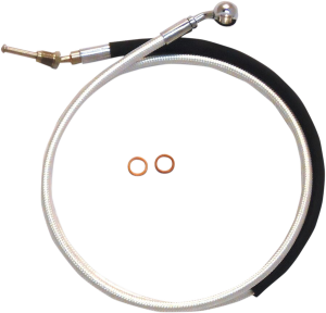 Alternate Length Hydraulic Clutch Line Chrome, 2, nordicamoto.ro