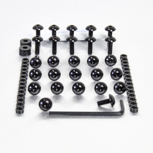 Fairing Bolt Kit For Bmw Black