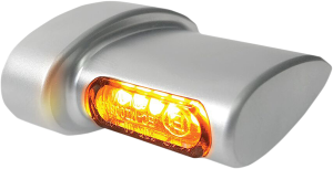 Winglets Micro Fender Flasher Matte, Chrome