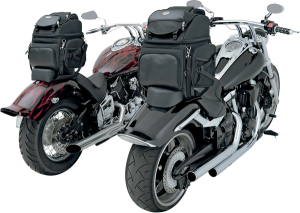 Br1800 Backseat Or Sissy Bar Bags Gray, Black, 3, nordicamoto.ro