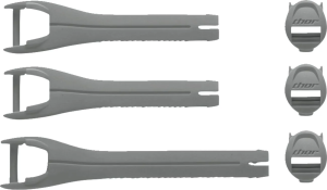 Set curele cizme copii Thor Blitz Xr Gray