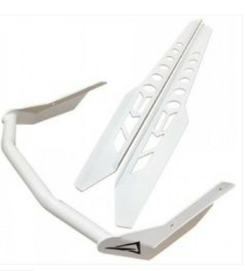 Skinz Rear bumper White 2020 Ski-Doo Rev 850 165"