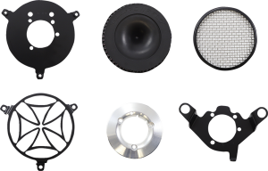 Air Cleaner Kit Black, 3, nordicamoto.ro