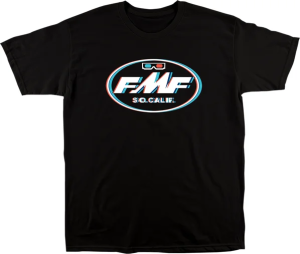 Tricou FMF DOUBLE VISION Black