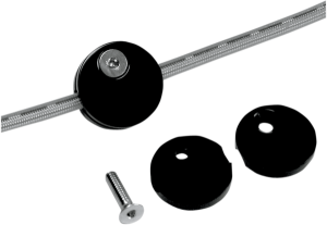 Brake Line Sandwich Black, Anodized