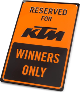 Placuta parcare KTM, nordicamoto.ro