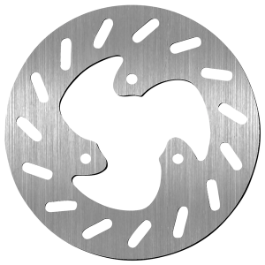 Brake Rotor Round Silver