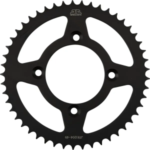 JT SPROCKETS Steel Rear Sprocket Black 