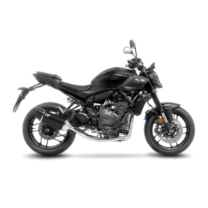 Tobă de eșapament LeoVince LV-14R Black Edition Slip-On pentru Yamaha MT-07 Tracer 7 Tracer 7 GT 2025-2026, 2, nordicamoto.ro