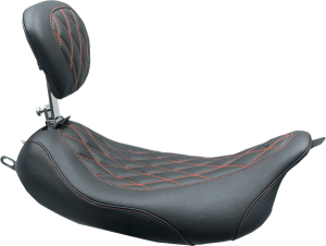 Wide Tripper Solo Seat With Removable Driver Backrest Black, 2, nordicamoto.ro