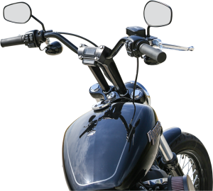 Handlebar Riser Black, 4, nordicamoto.ro