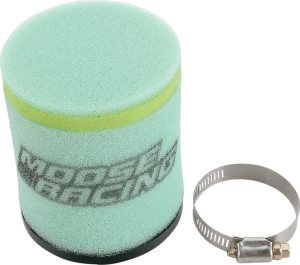 MOOSE RACING Filtru de aer de precizie, pre-lubrifiat, verde 