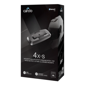 Sistem Comunicatie Cardo 4X-S (Pentru căștile SHOEI Gen 3), nordicamoto.ro