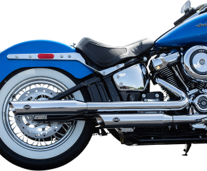Slash-cut Slip-on Mufflers Chrome, 3, nordicamoto.ro