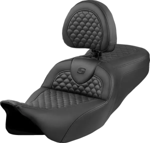 Dragon Scale Stitch Roadsofa Seat Black 