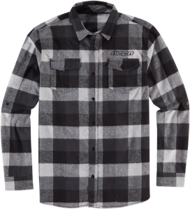 Camasa Icon Flannel Feller Black/Gray