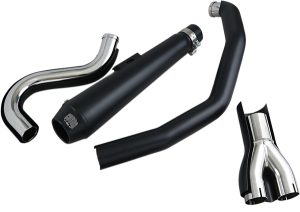 El Diablo 2:1 Exhaust System Black, 2, nordicamoto.ro