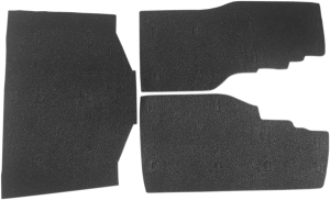 Saddlebag/tourbox Floor Mat Black