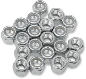 Nylock Nut Silver 