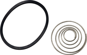 Replacement Oil Ring And Spring Set Silver, 2, nordicamoto.ro