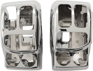 Handlebar Switch Housing Kit Silver