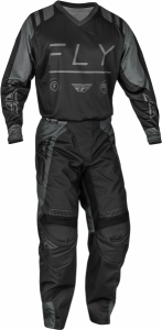 Combo Echipament Mx/Enduro Fly F-16 Negru/Charcoal