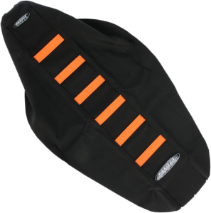 6-rib Gripper Seat Cover Black, 2, nordicamoto.ro
