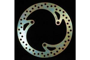 Round D-series Fixed Offroad Brake Rotor Gold, Zinc, 1, nordicamoto.ro