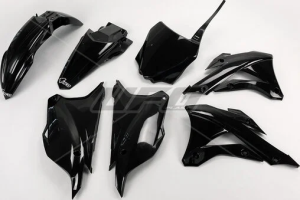 Complete Body Kit Kawasaki Kxf250 Black Black, 2, nordicamoto.ro